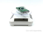 3.5″ Solar Rotating Display Stand with White Base for 1/64 Scale Model Cars-2