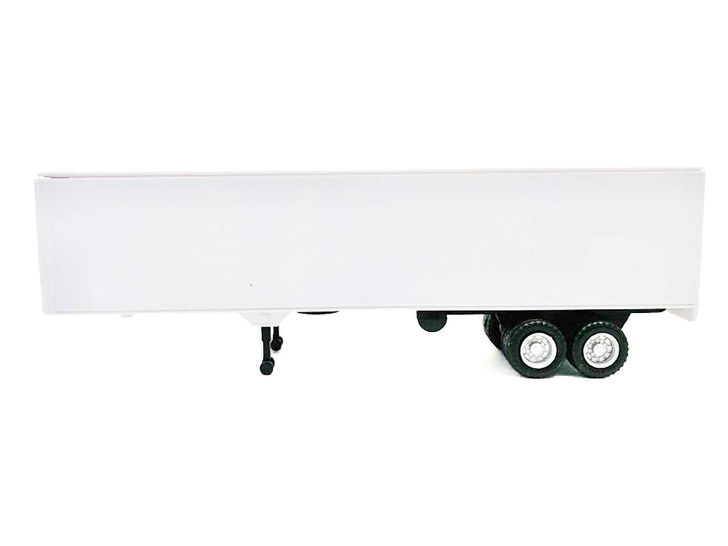 40ft Dry Van Trailer White 1/87 (HO) Plastic Model by Promotex-1
