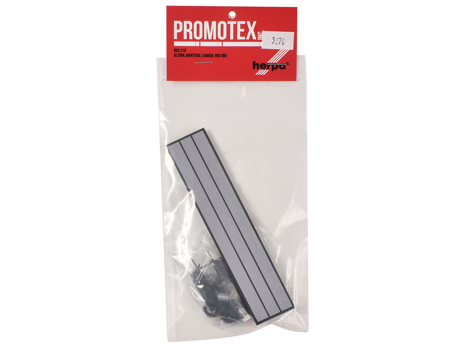 40ft Flatbed Trailer Gray Top 1/87 (HO) Plastic Model by Promotex