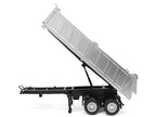 26ft Gravel Trailer Silver 1/87 (HO) Plastic Model by Promotex-1