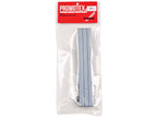 48ft Flatbed Trailer Gray Top 1/87 (HO) Plastic Model by Promotex-1