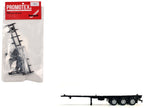 Container Chassis for 3-Axle 40ft Trailer 1/87 (HO) Plastic Model by Promotex-0