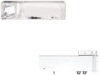 Race Horse Transport Trailer White 1/87 (HO) Plastic Model by Promotex-0
