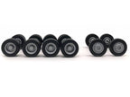 Planetary Hubs Wheel Set (2 Front and 4 Rear) 1/87 (HO) Plastic Model by Promotex-1