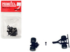Lowboy Single Axle Booster with Integrated Rear Axle and Fenders (2 Sets) 1/87 (HO) Plastic Model by Promotex-0