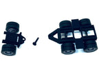 Lowboy Dual Axle Booster with Integrated Rear Axle (2 Sets) 1/87 (HO) Plastic Model by Promotex-1