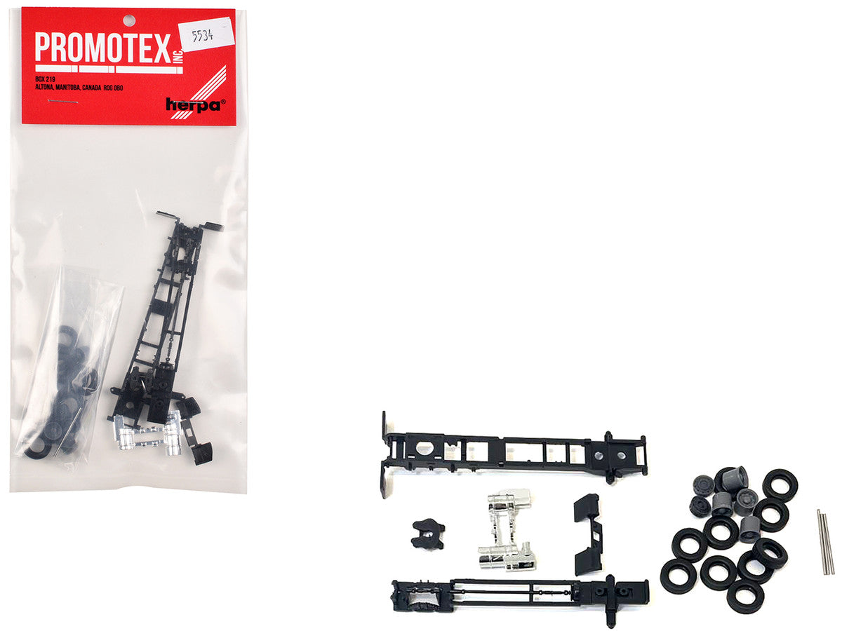 Long Chassis Kit for Mack Cabs 1/87 (HO) Plastic Model by Promotex-0