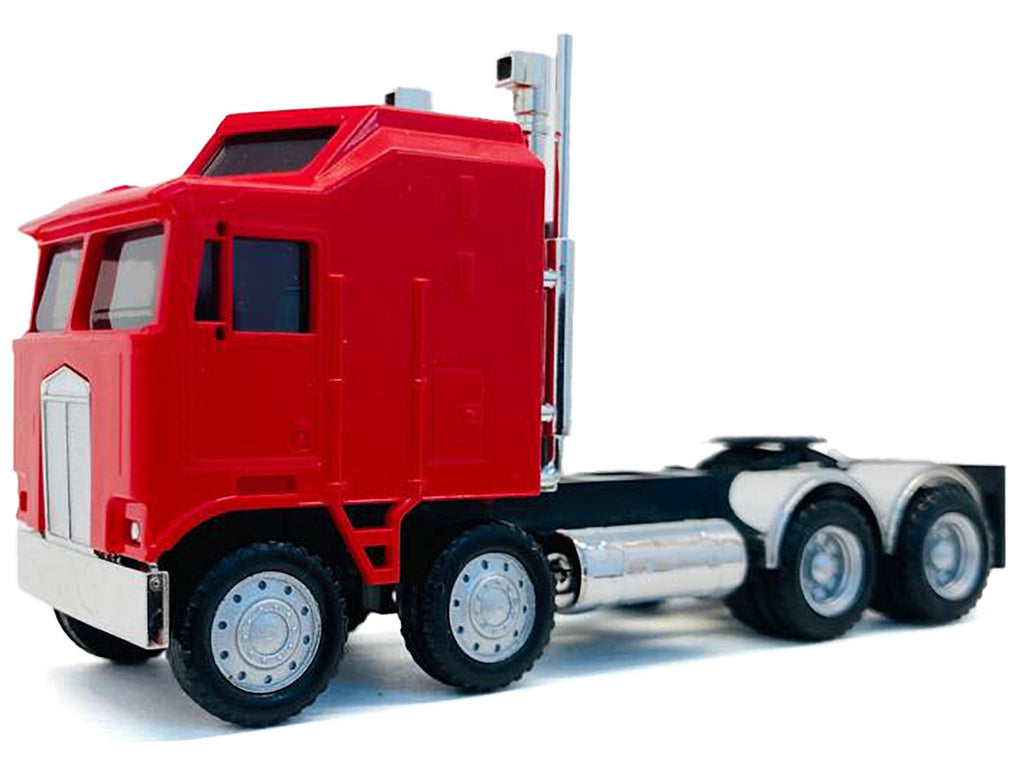 K100 5 Bar Grill Twin Steer Truck Tractor Red 1/87 (HO) Plastic Model Car by Promotex-1