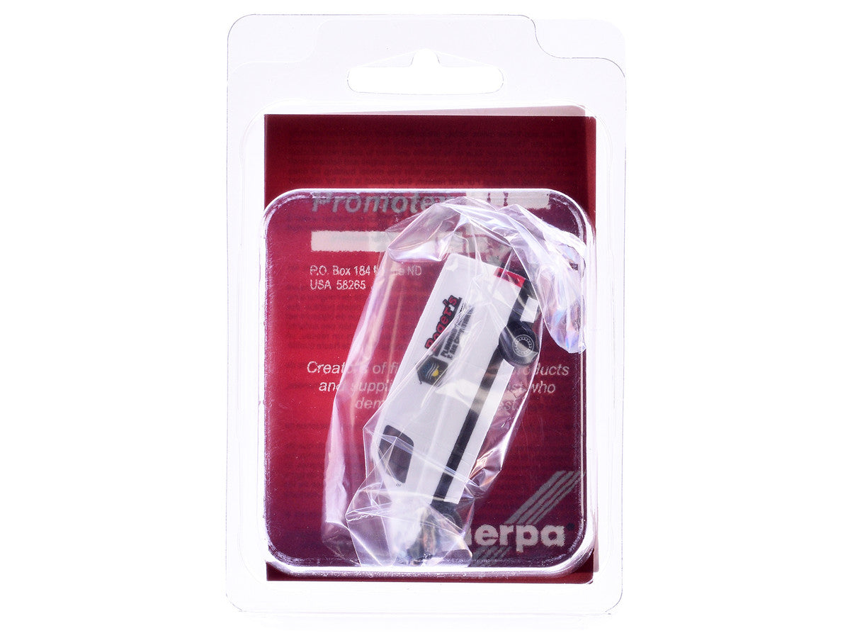 Mercedes-Benz Sprinter Van White "Roger's Plumbing-Heating & Air Conditioning" 1/87 (HO) Plastic Model Car by Promotex-1