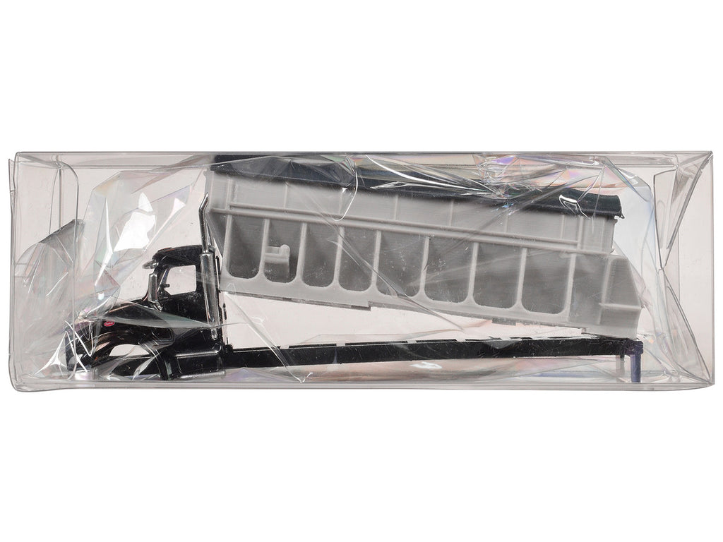 Peterbilt 579 Potato/Sugar Beet Truck Black 1/87 (HO) Plastic Model Car by Promotex-1
