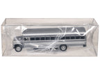 School Bus Silver Metallic 1/87 (HO) Plastic Model by Promotex-2