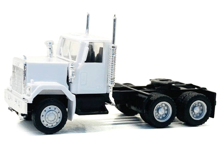 GMC Short Day Cab White 1/87 (HO) Plastic Model Car by Promotex-0