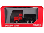 Kenworth W900 Short Day Cab "New Version" Red 1/87 (HO) Plastic Model Car by Promotex-1