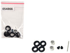 Rear Hypoid Wheelset Chrome 1/87 (HO) Plastic Model by Promotex-2