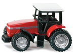 Massey Ferguson 9240 Tractor Red with White Top Diecast Model by Siku-0