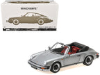 1983 Porsche 911 Carrera Cabriolet 3.2 Gray Metallic 1/18 Diecast Model Car by Minichamps-2