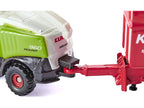 Claas 960 Jaguar Forage Harvester Green and Gray Diecast Model by Siku-2