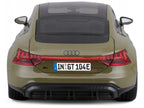 2022 Audi RS e-tron GT Dark Green with Sunroof 1/18 Diecast Model Car by Bburago-4