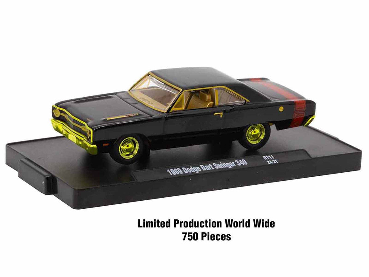 "Auto-Drivers" Set of 4 pieces in Blister Packs Release 111 Limited Edition to 9600 pieces Worldwide 1/64 Diecast Model Cars by M2 Machines-2