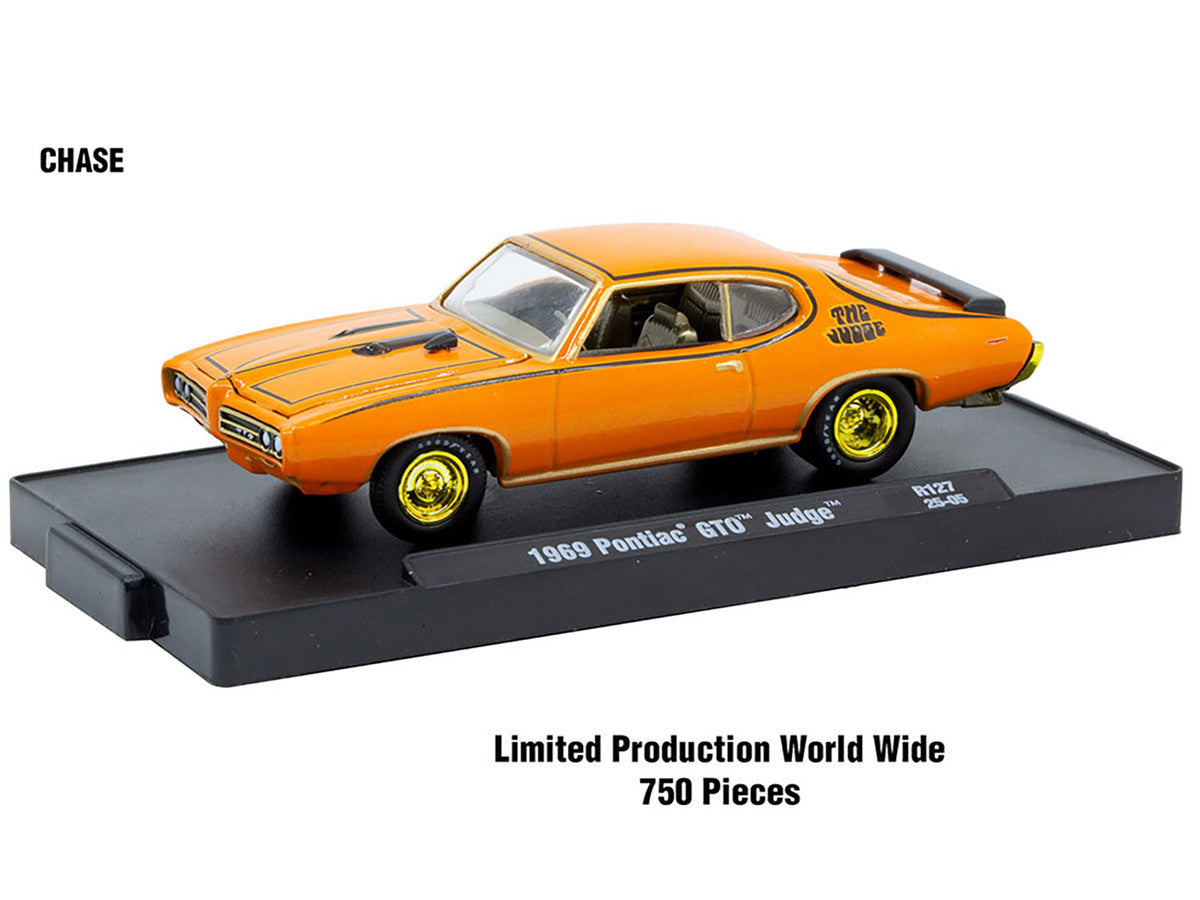 "Auto-Drivers" Set of 4 pieces in Blister Packs Release 127 Limited Edition to 7500 pieces Worldwide 1/64 Diecast Model Cars by M2 Machines-0