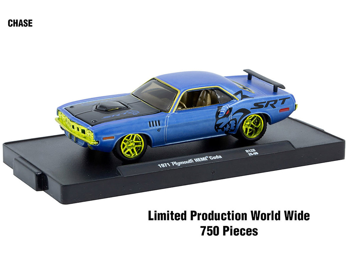 "Auto-Drivers" Set of 4 pieces in Blister Packs Release 128 Limited Edition to 9600 pieces Worldwide 1/64 Diecast Model Cars by M2 Machines-2