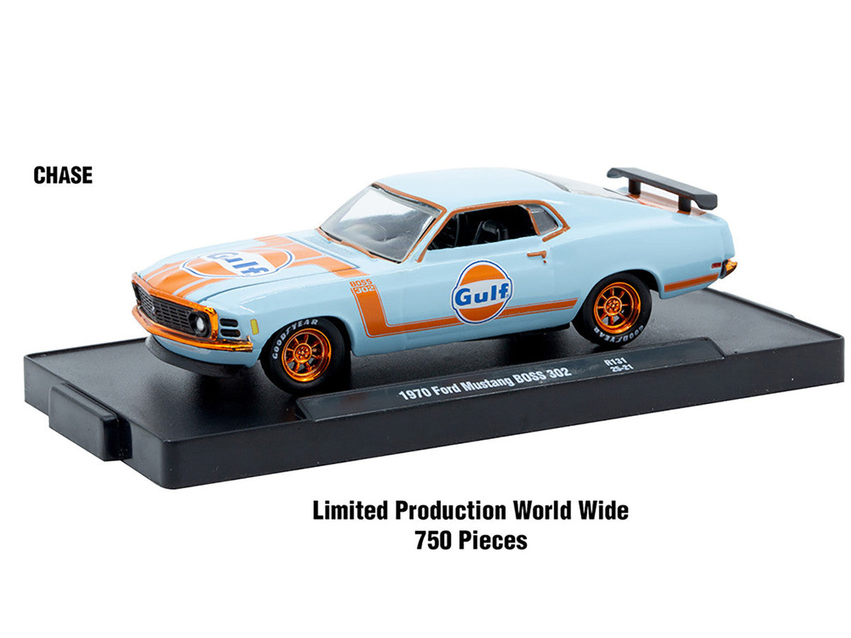 "Auto-Drivers" Set of 4 pieces in Blister Packs Release 131 Limited Edition to 7500 pieces Worldwide 1/64 Diecast Model Cars by M2 Machines-0
