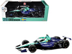 Dallara IndyCar #28 Marcus Ericsson "Delaware Life" Andretti Autosport "NTT IndyCar Series" (2024) 1/18 Diecast Model Car by Greenlight-0