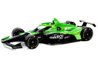 Dallara IndyCar #21 Rinus VeeKay "Risk On International" Ed Carpenter Racing "NTT IndyCar Series" (2024) 1/18 Diecast Model Car by Greenlight-1