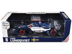 Dallara IndyCar #8 Linus Lundqvist "The American Legion" Chip Ganassi Racing (Road Course Configuration) "NTT IndyCar Series" (2024) 1/18 Diecast Model Car by Greenlight-2
