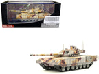 Russian T14 Armata MBT (Main Battle Tank) Multi-Desert Camouflage "Armor Premium" Series 1/72 Diecast Model by Panzerkampf-0
