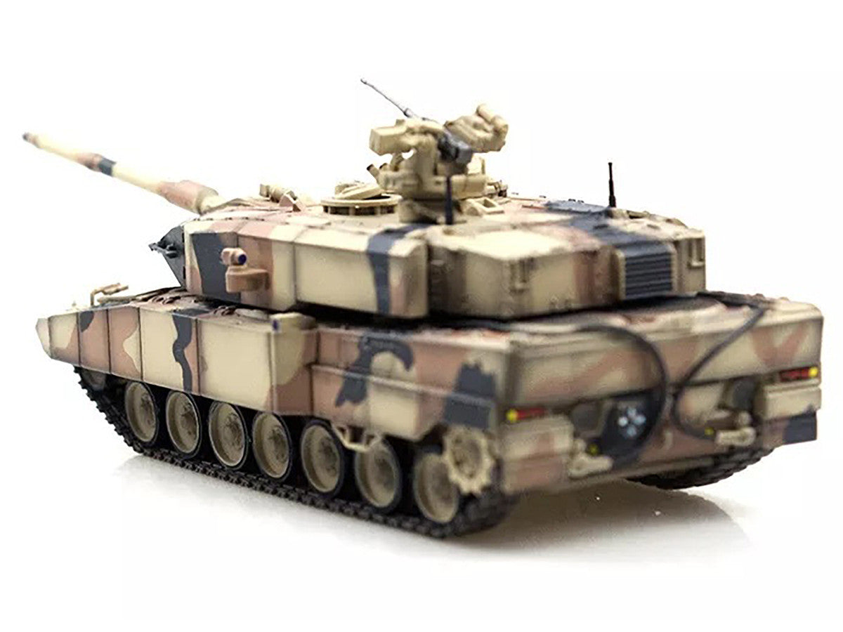 Leopard 2 A7+ Main Battle Tank "Desert Camouflage" German Army "Armor Premium" Series 1/72 Diecast Model by Panzerkampf-1
