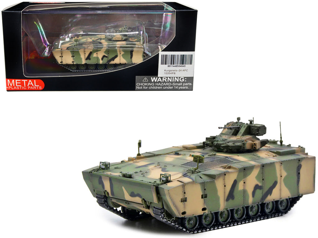 Russian (Object 693) Kurganets-25 Armored Personnel Carrier Camouflage 1/72 Diecast Model by Panzerkampf-0