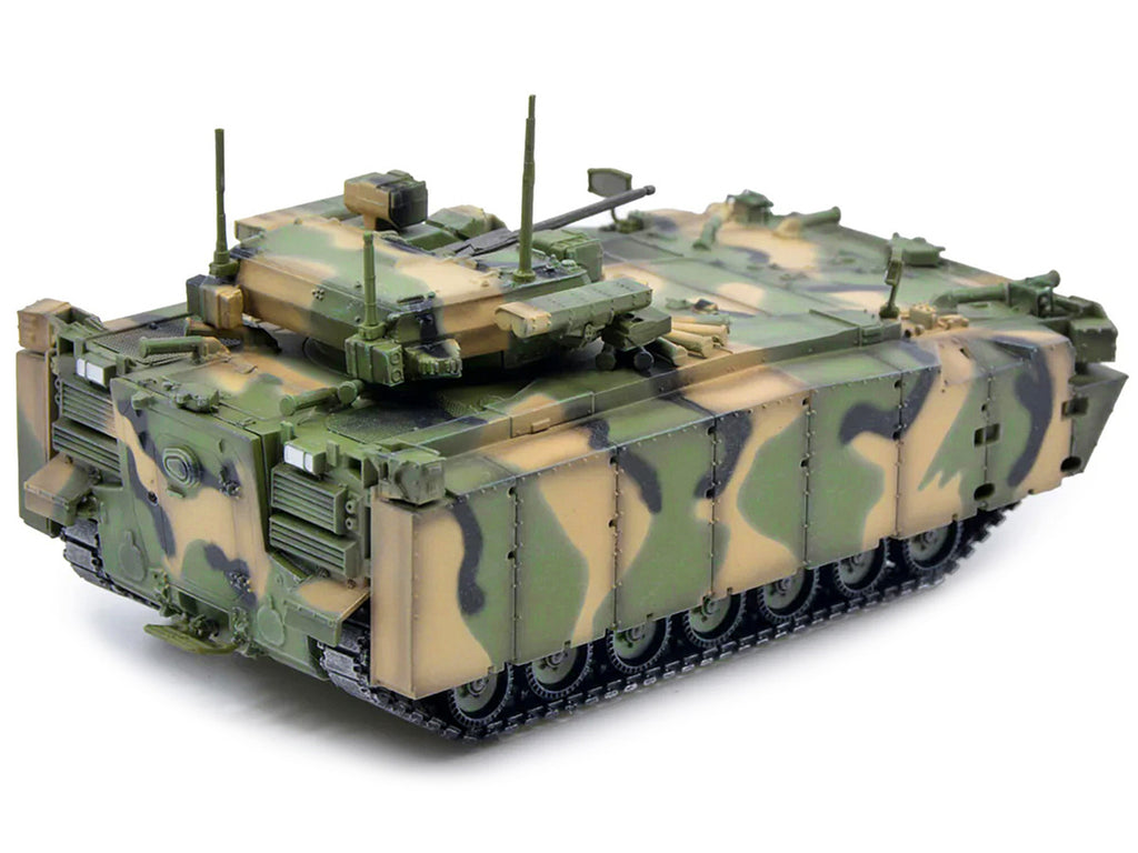 Russian (Object 695) Kurganets-25 Infantry Fighting Vehicle with Four Kornet EM Guided Missiles Camouflage 1/72 Diecast Model by Panzerkampf-3