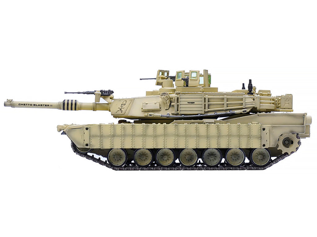 M1A2 TUSK I Battle Tank "Ghetto Blaster II" "U.S. Army 3rd Squadron 3rd Armoured Cavalry Regiment FOB Hammer Iraq" (2011) 1/72 Diecast Model by Panzerkampf-1
