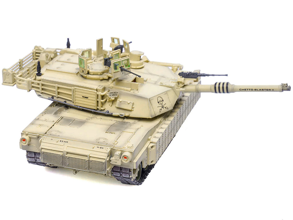 M1A2 TUSK I Battle Tank "Ghetto Blaster II" "U.S. Army 3rd Squadron 3rd Armoured Cavalry Regiment FOB Hammer Iraq" (2011) 1/72 Diecast Model by Panzerkampf-2