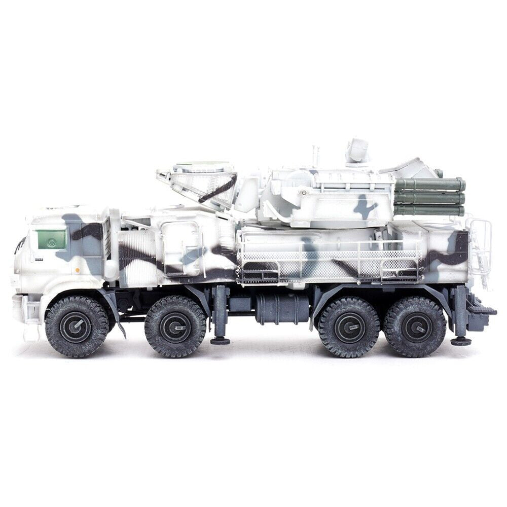 Pantsir S1 96K6 Self-Propelled Air Defense Weapon System Winter Camouflage "Russia's Arctic Forces" "Armor Premium" Series 1/72 Diecast Model by Panzerkampf-2