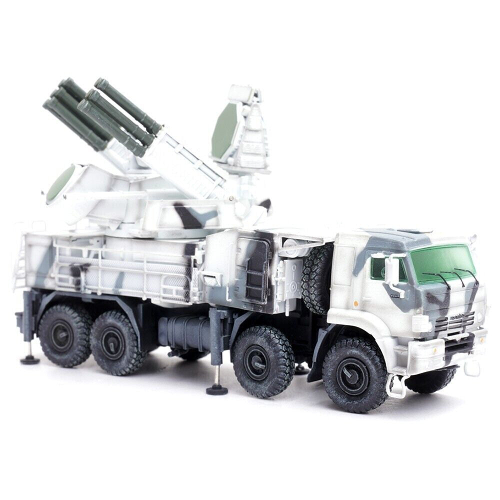 Pantsir S1 96K6 Self-Propelled Air Defense Weapon System Winter Camouflage "Russia's Arctic Forces" "Armor Premium" Series 1/72 Diecast Model by Panzerkampf-3