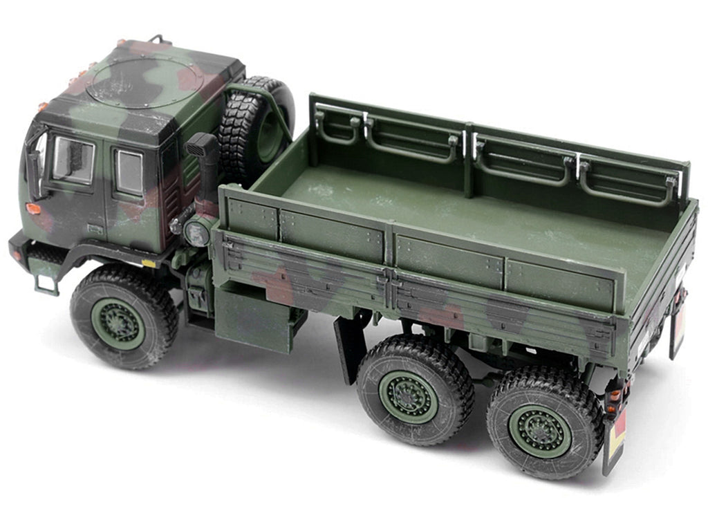 M1083 MTV (Medium Tactical Vehicle) Standard Cargo Truck NATO Camouflage "US Army" "Armor Premium" Series 1/72 Diecast Model by Panzerkampf-3