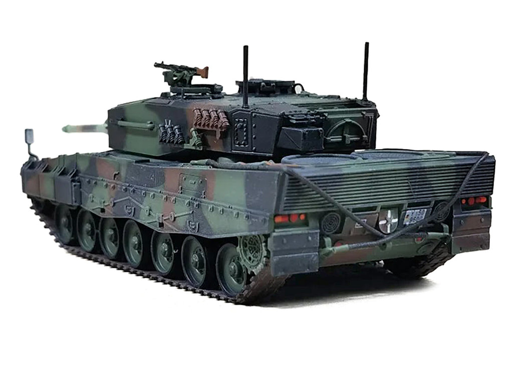 Leopard 2A4 Main Battle Tank with Snorkel "NATO Camouflage" German Army "Armor Premium" Series 1/72 Diecast Model by Panzerkampf-3