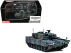 Leopard 2A4 Main Battle Tank with Snorkel "NATO Camouflage" German Army "Armor Premium" Series 1/72 Diecast Model by Panzerkampf-4