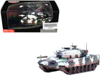 Leopard 2A4 Main Battle Tank with Snorkel "Winter Camouflage" German Army "Armor Premium" Series 1/72 Diecast Model by Panzerkampf-3