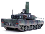 Leopard 2A4 Main Battle Tank with Snorkel "3-Tone Camouflage" Ukrainian Army "Armor Premium" Series 1/72 Diecast Model by Panzerkampf-3