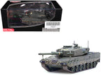 Leopard 2A4 Main Battle Tank with Snorkel "Green Camouflage" German Army "Armor Premium" Series 1/72 Diecast Model by Panzerkampf-4