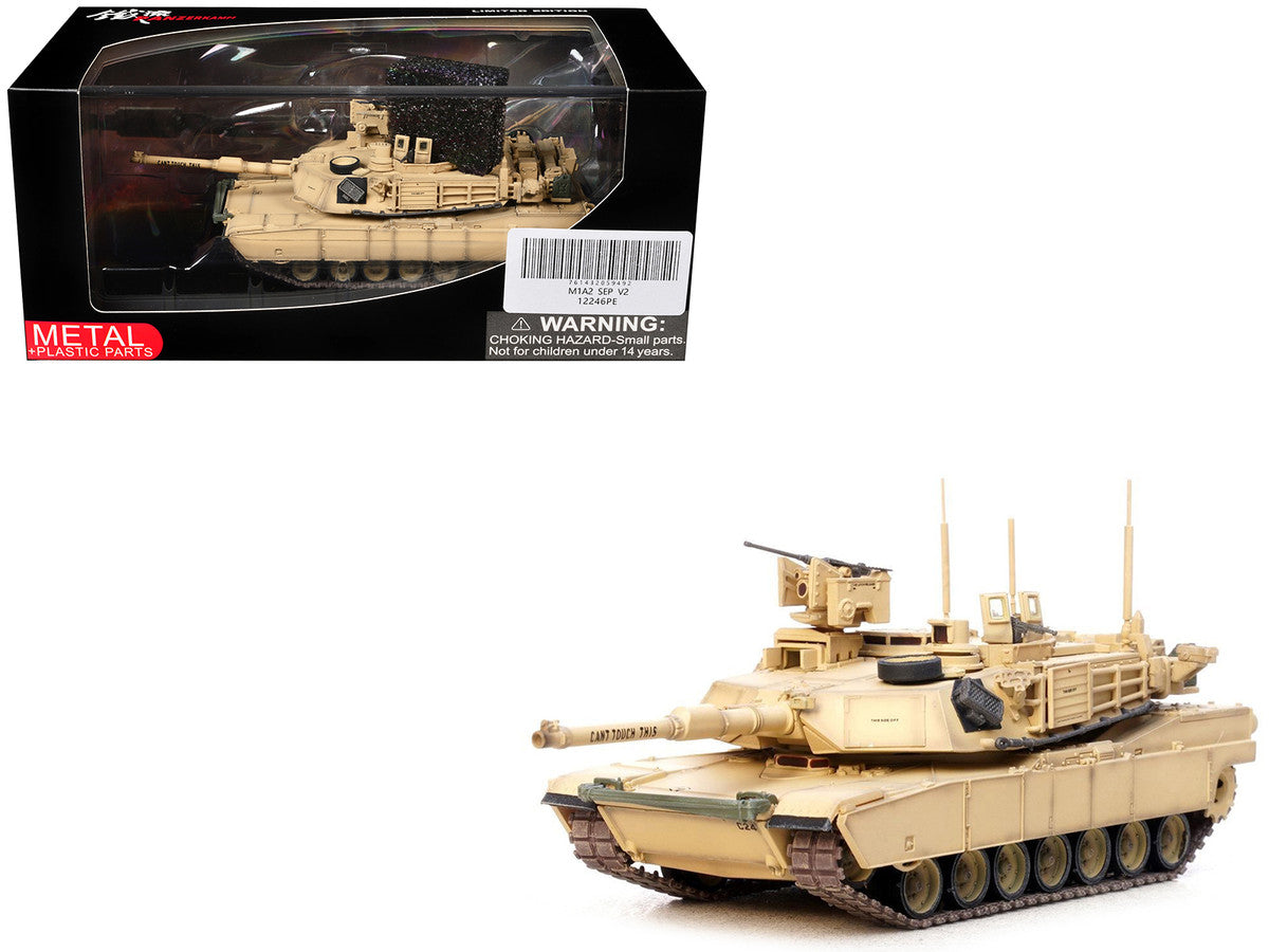 General Dynamics M1A2 SEP V2 Abrams Tank "1st Battalion 15th Cavalry Regiment 3rd Heavy Brigade 3rd Cavalry Division" United States Army 1/72 Diecast Model by Panzerkampf-0