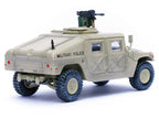 M988 Modern 4×4 Utility Vehicle with Grenade Launcher Desert Sand "Military Police 4th Traffic Platoon A company 92nd MP Battalion 89th MP Brigade Ad Daman Saudi Arabia Gulf War" (1990) "Military Miniature" Series 1/64 Diecast Model by Panzerkam-3