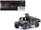M988 Modern 4×4 Utility Vehicle with Grenade Launcher Camouflage "Military Police 65th Company 519th MP Battalion IFOR HQ ARRC Forward Brcko Bosnia and Herzegovina" (1996) "Military Miniature" Series 1/64 Diecast Model by Panzerkampf-4