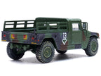 M998 HMMWV "2nd Battalion 3rd Field Artillery Regiment 1st Armored Division Stationed in Germany" (1999) United States Army "Military Miniature" Series 1/64 Diecast Model by Panzerkampf-1