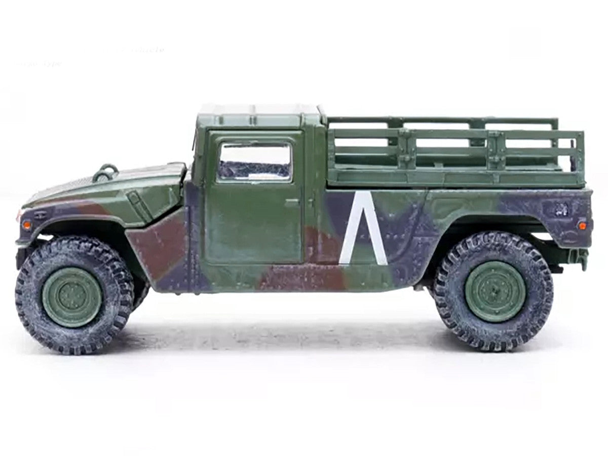 M998 HMMWV "8th Battalion 4th Air Defense Regiment 101st Airborne Division Gulf War" (1991) United States Army "Military Miniature" Series 1/64 Diecast Model by Panzerkampf-1