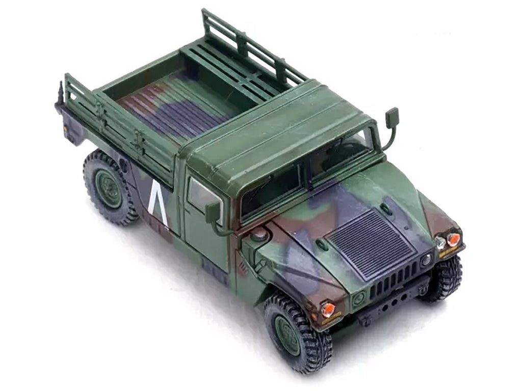 M998 HMMWV "8th Battalion 4th Air Defense Regiment 101st Airborne Division Gulf War" (1991) United States Army "Military Miniature" Series 1/64 Diecast Model by Panzerkampf-3