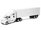 Kenworth T680 Truck White with Dry Van Trailer White "Long Haul Trucker" Series 1/32 Diecast Model by New Ray-1